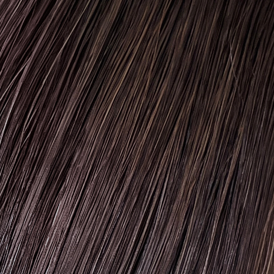 Nightfall is our darkest brown with cool undertones. Envision indulging in a 90% Cocoa Dark Chocolate bar - with zero calories. Stylist lingo: Natural level 3/4 Harloc Tape-In Extensions are made from ethically sourced, premium, Remy Slavic Hair. These reusable hair extensions can be used to add length, volume, chemical-free colour, or to correct or enhance a haircut. Available in 16 beautiful shades. Combine multiple colours to create a custom colour blend and perfect match.